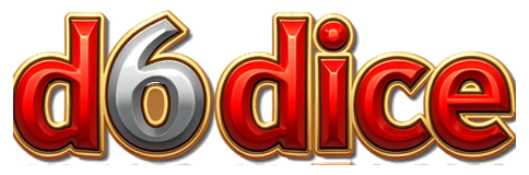 d6 dice logo